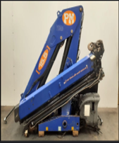 Grúas articuladas HIAB, PALFINGER, FASSI y PM